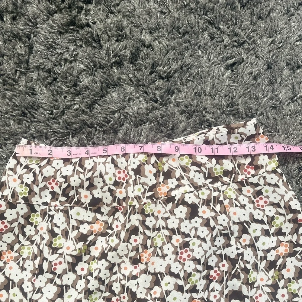 CHRISTOPHER & BANKS FLORAL SKIRT Size 4